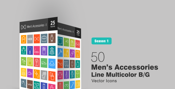 Набор иконок на тему графика