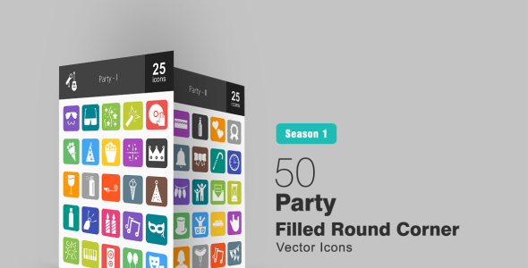 Набор иконок на тему графика