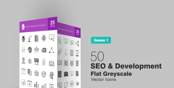 Набор иконок на тему графика