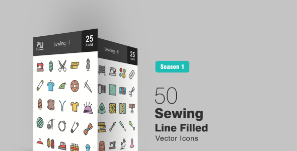 Набор иконок на тему графика