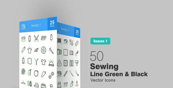 Набор иконок на тему графика