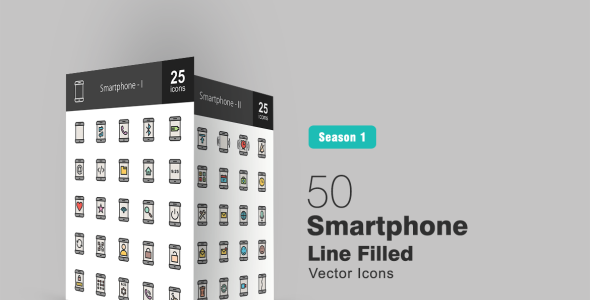 Набор иконок на тему графика