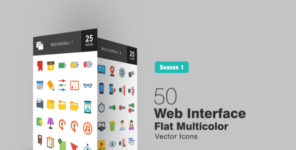 Набор иконок на тему графика