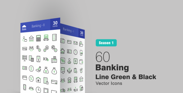 Набор иконок на тему графика