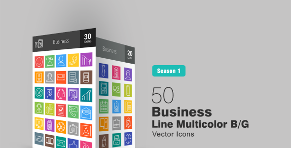 Набор иконок на тему графика