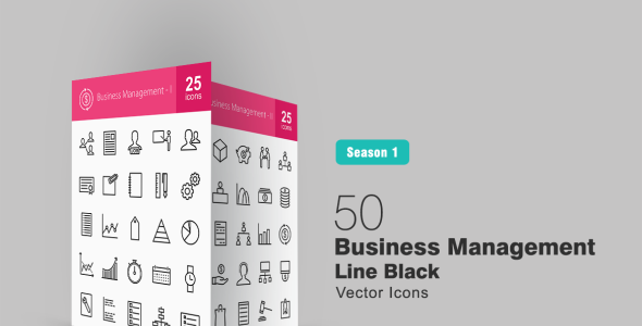 Набор иконок на тему графика