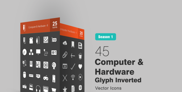 Набор иконок на тему графика