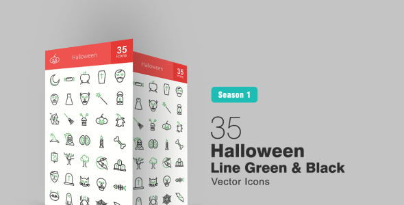 Набор иконок на тему графика