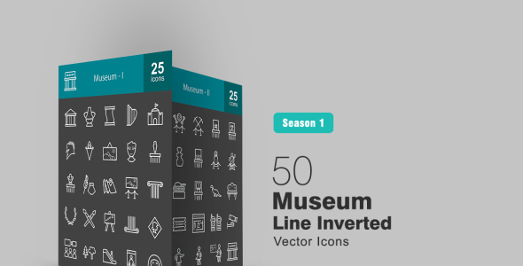 Набор иконок на тему графика