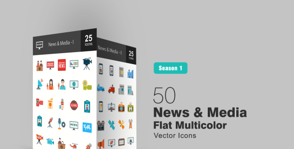 Набор иконок на тему графика