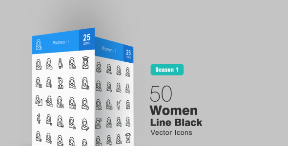 Набор иконок на тему графика