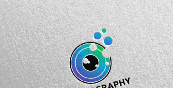 Шаблон логотипа на тему графика