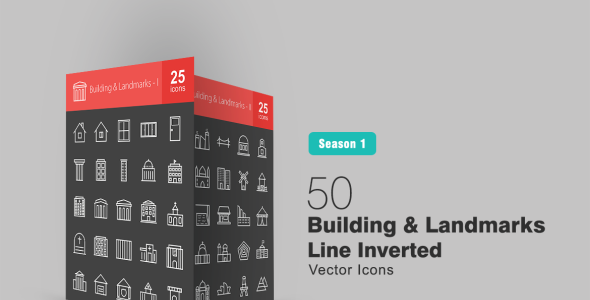 Набор иконок на тему графика