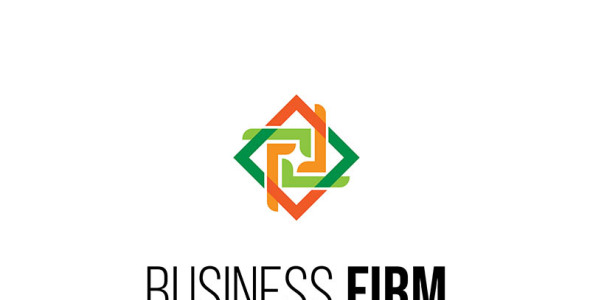 Шаблон логотипа на тему графика