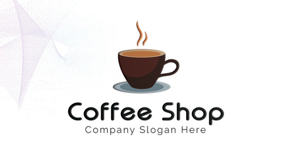 Шаблон логотипа на тему графика