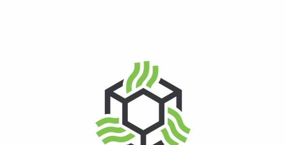 Шаблон логотипа на тему графика