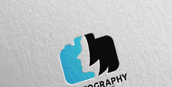 Шаблон логотипа на тему графика