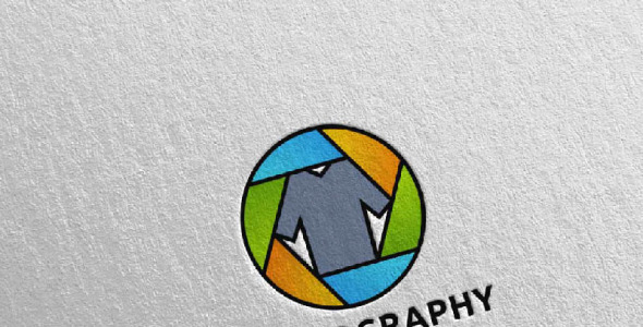 Шаблон логотипа на тему графика