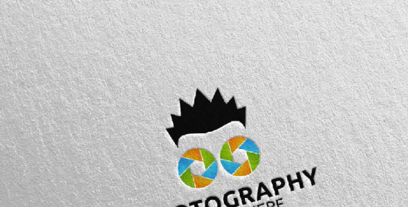 Шаблон логотипа на тему графика