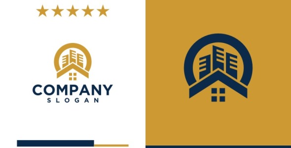 Шаблон логотипа на тему графика