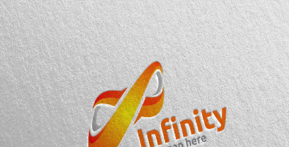 Шаблон логотипа на тему графика