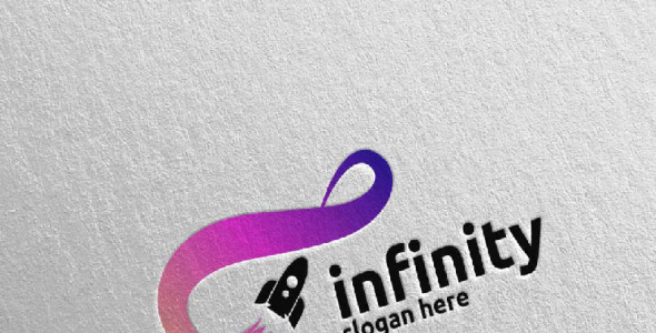 Шаблон логотипа на тему графика