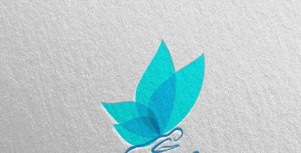 Шаблон логотипа на тему графика