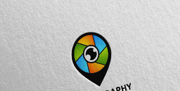 Шаблон логотипа на тему графика