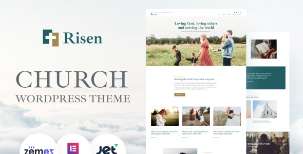 аккуратная тема wordpress церковная тема wordpress