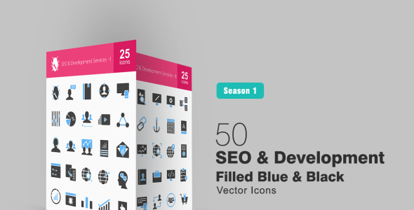 Набор иконок на тему графика