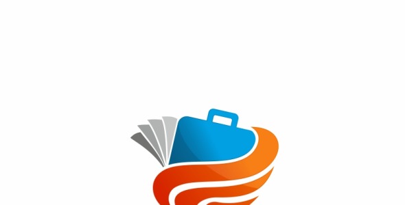 Шаблон логотипа на тему графика