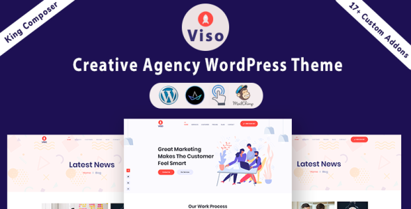 креативное агентство wordpress тема