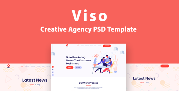 PSD шаблон на тему веб-дизайн