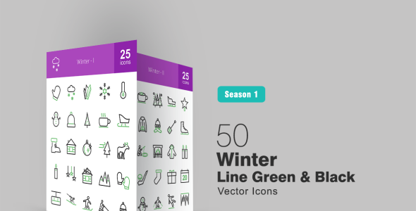 Набор иконок на тему графика