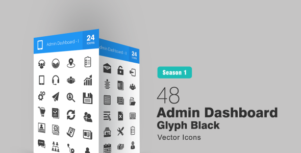 Набор иконок на тему графика