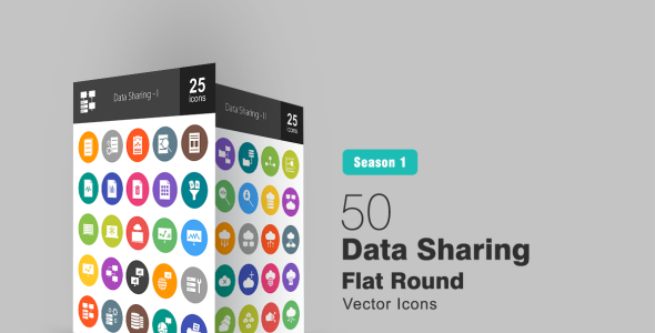 Набор иконок на тему графика