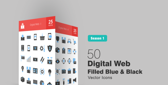 Набор иконок на тему графика