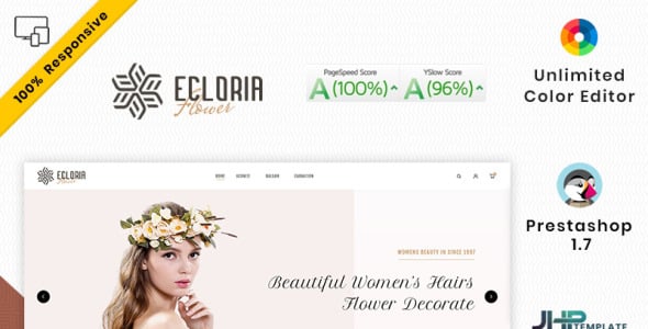 Ecloria Flower PrestaShop Theme
