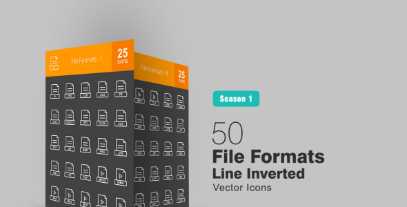 Набор иконок на тему графика