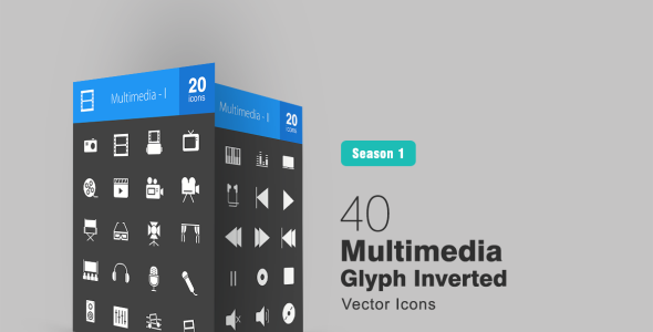 Набор иконок на тему графика