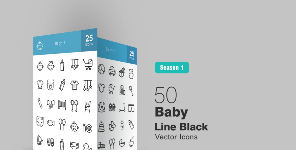 Набор иконок на тему графика