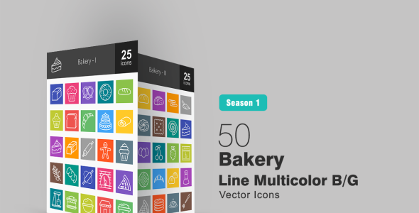 Набор иконок на тему графика