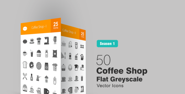 Набор иконок на тему графика