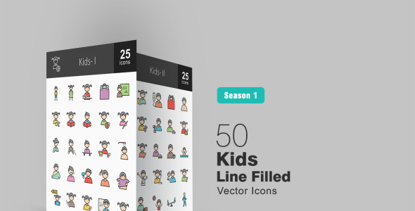 Набор иконок на тему графика