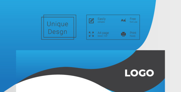 Фирменный стиль на тему графика