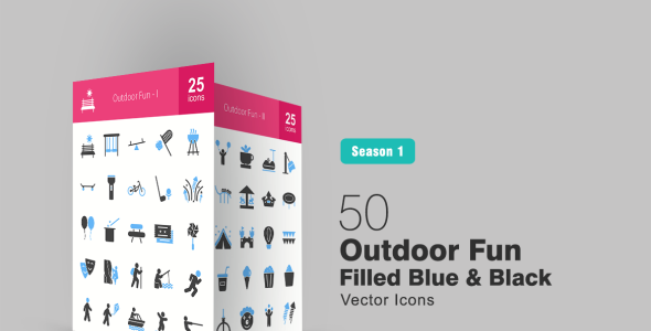 Набор иконок на тему графика