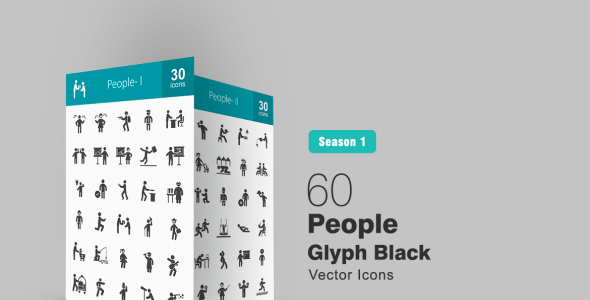 Набор иконок на тему графика