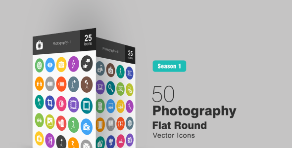 Набор иконок на тему графика