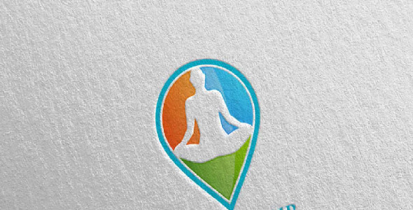 Шаблон логотипа на тему графика