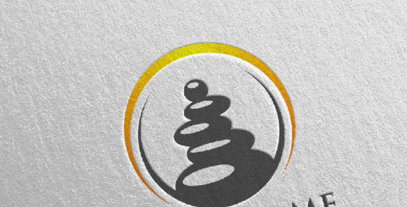 Шаблон логотипа на тему графика